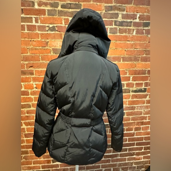 Cole Haan black winter jacket with gold hardware size M - Picture 3 of 7